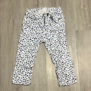 Blue Patterned Kids Bottoms